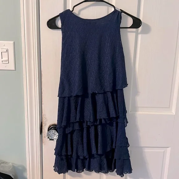 green emerald velvet dress Little Girls Pageant Dress Formal Party Long Chiffon Flower Girl Dresses Wedding Sleeveless Junior Bridesmaid Dress, Baby Blue / 4